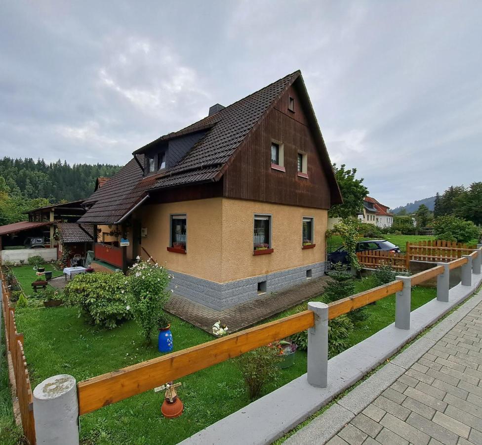 Ferienwohnung Sonja Mit Garten Und Freisitz Steinwiesen Exterior photo